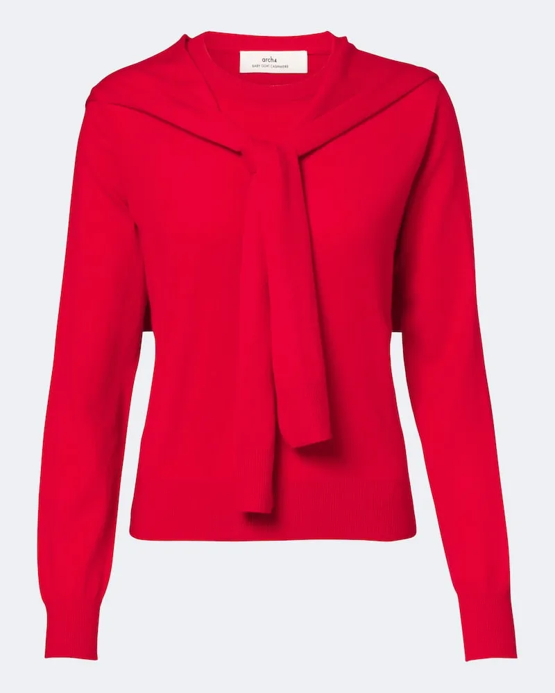 arch4 Pullover Erin aus Kaschmir Rot