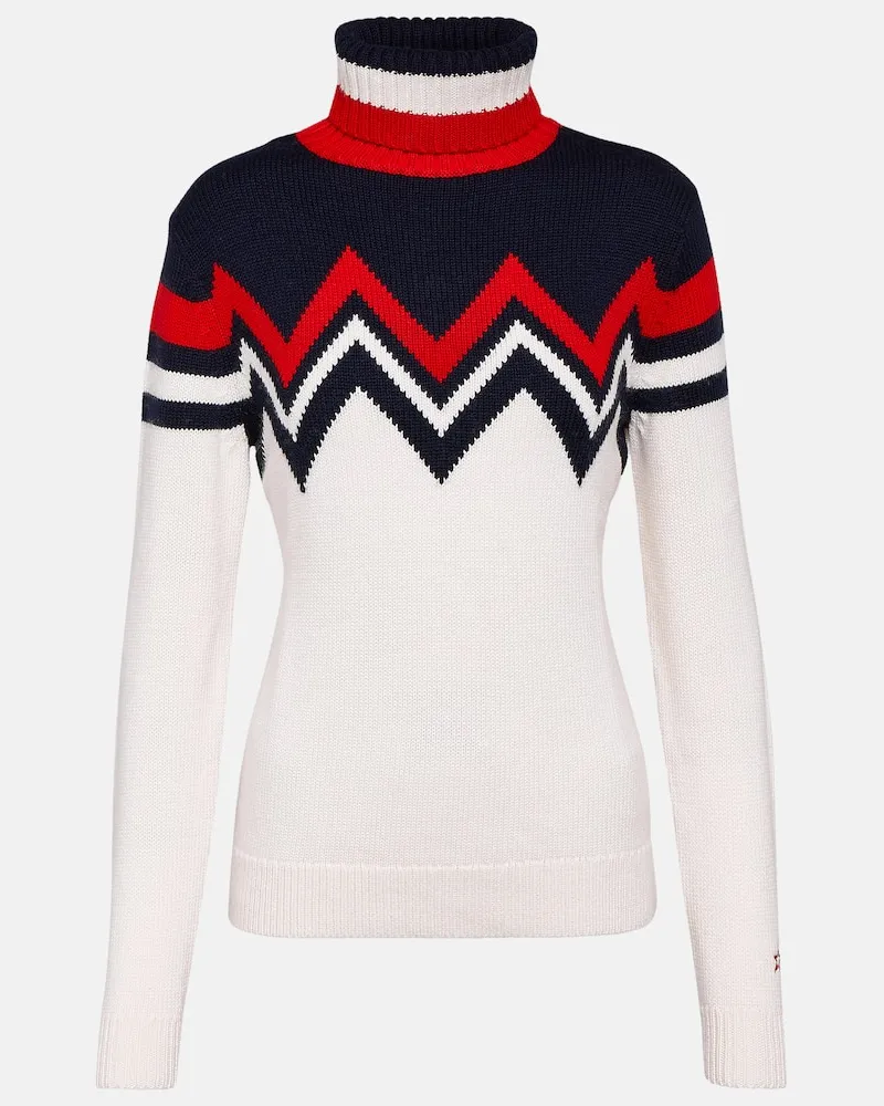 Perfect Moment Skipullover Alpine aus Wolle Multicolor