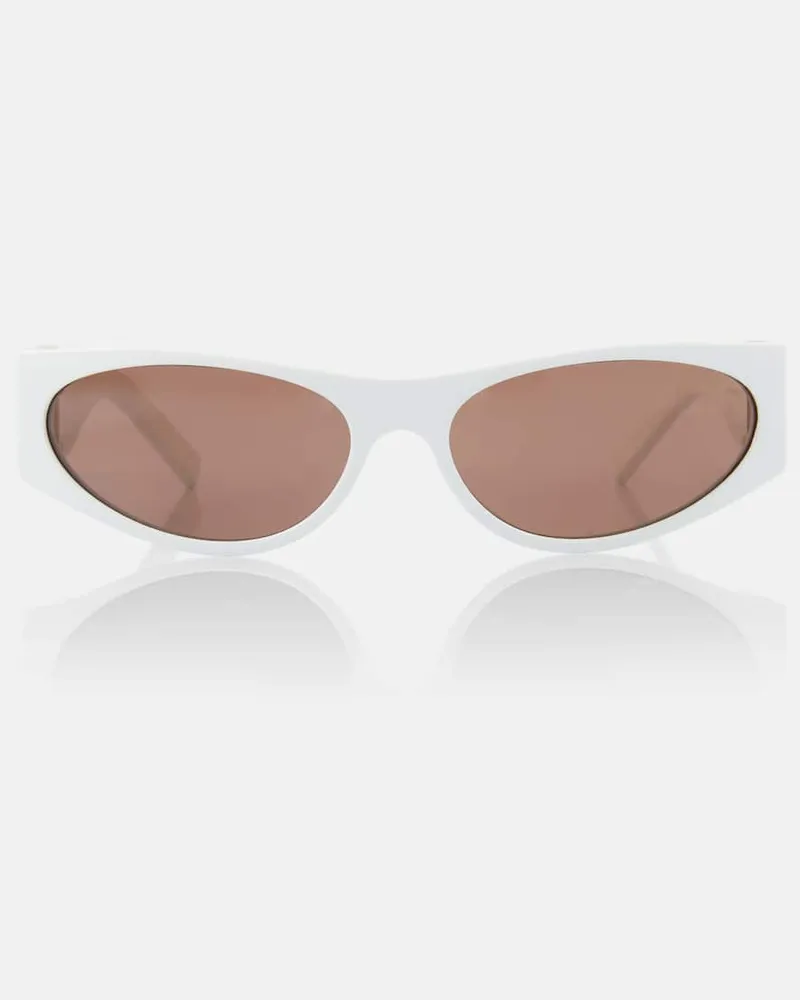 Givenchy Cat-Eye-Sonnenbrille 4G Weiß