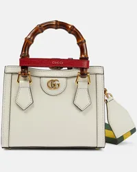 Gucci Tote  Diana Mini aus Leder Weiss