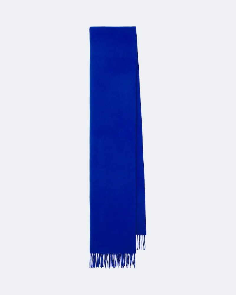 FRANKIE Shop Schal Allyson aus Schurwolle Blau