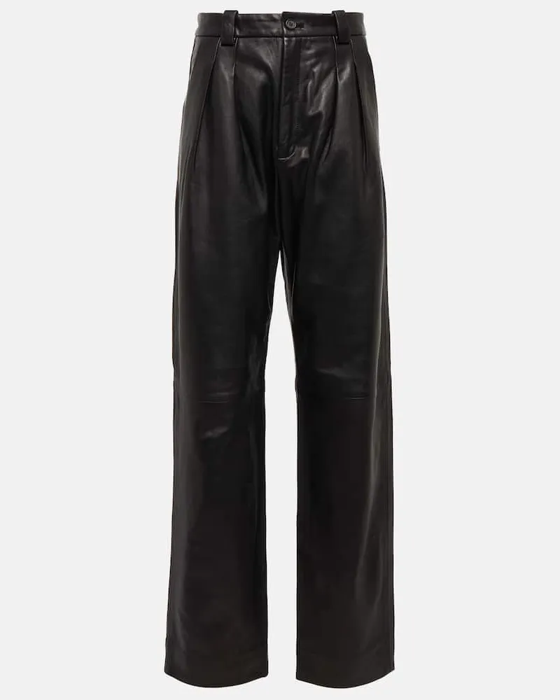 Nili Lotan High-Rise-Hose Etienne Schwarz