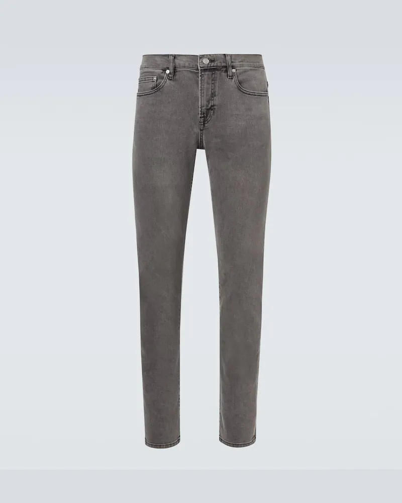 Frame Denim Slim Jeans L'Homme Grau