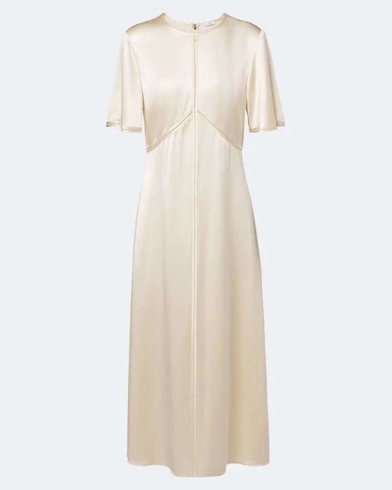 Joseph Midikleid Aura aus Seidensatin Weiß