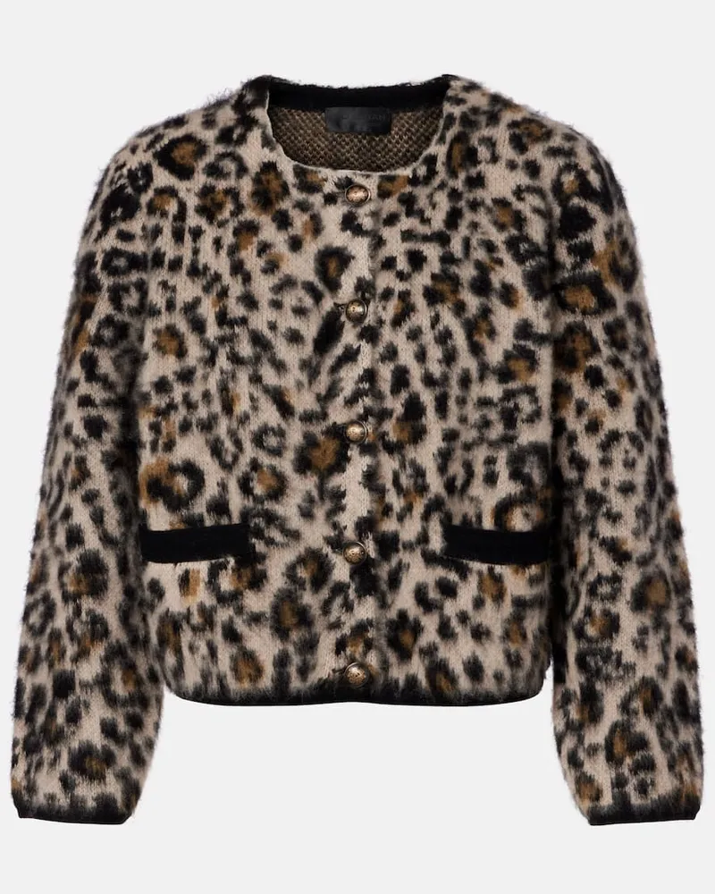 Nili Lotan Cardigan Beyton aus Kaschmir und Seide Multicolor