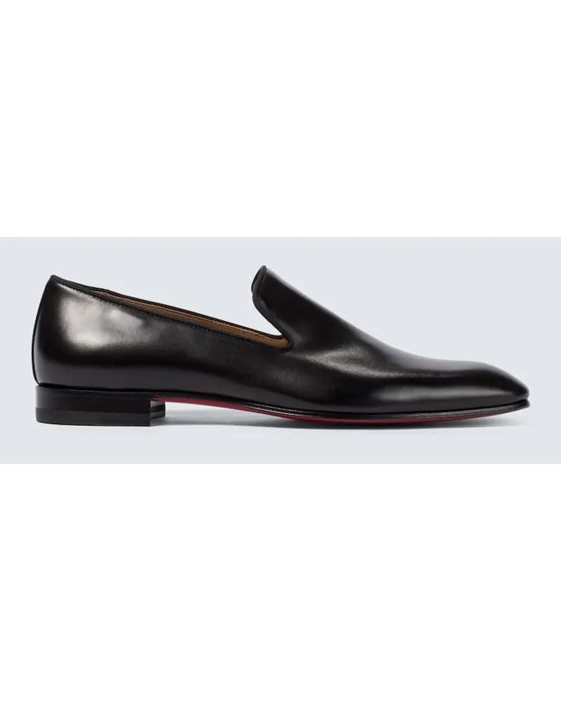 Christian Louboutin Slip-Ons Dandelion aus Leder Schwarz