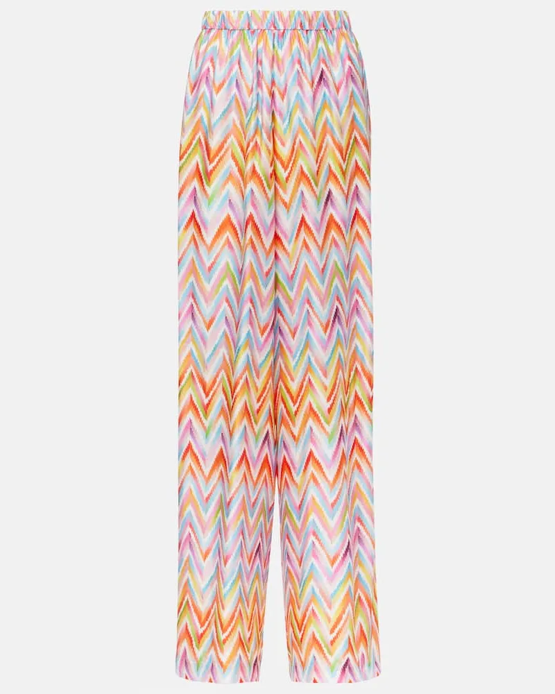 Missoni Weite Hose Multicolor