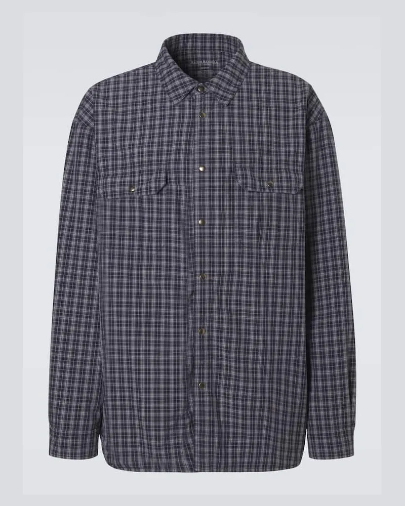Maison Margiela Wendbare Hemdjacke Blau
