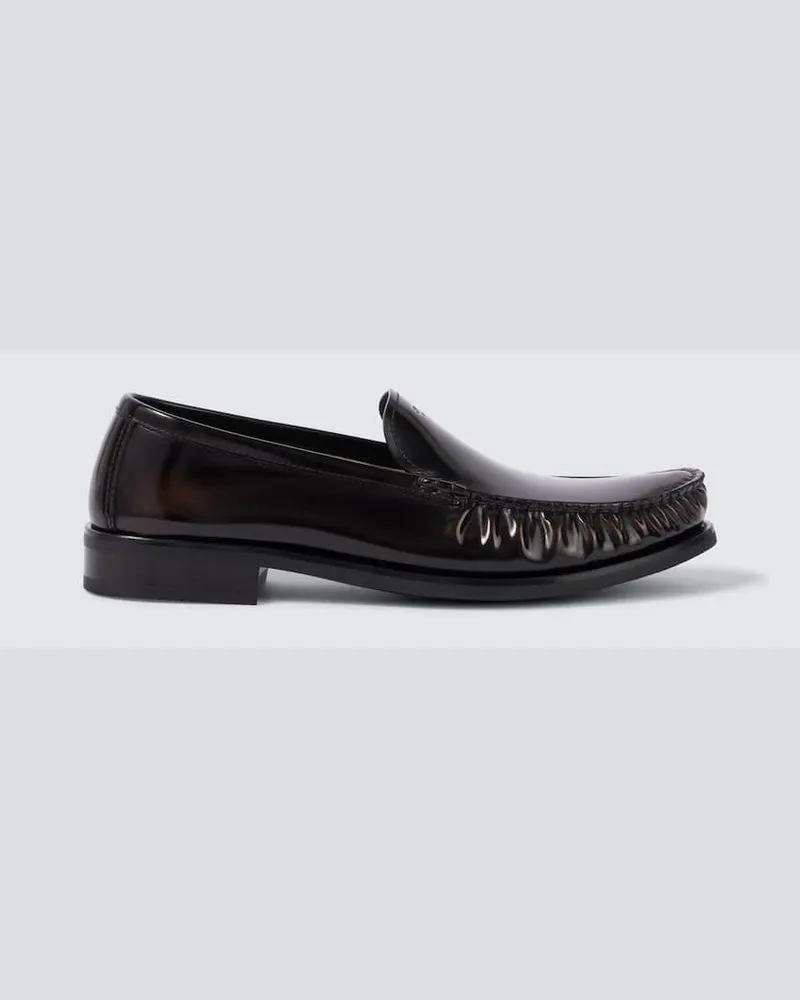 Prada Loafers Kate aus Leder Braun