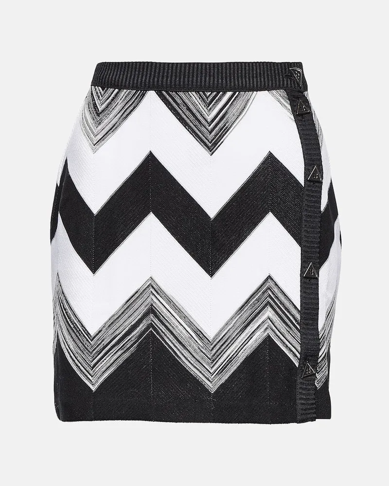 Missoni Minirock aus Strick Schwarz