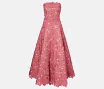 Robe aus Guipure-Spitze