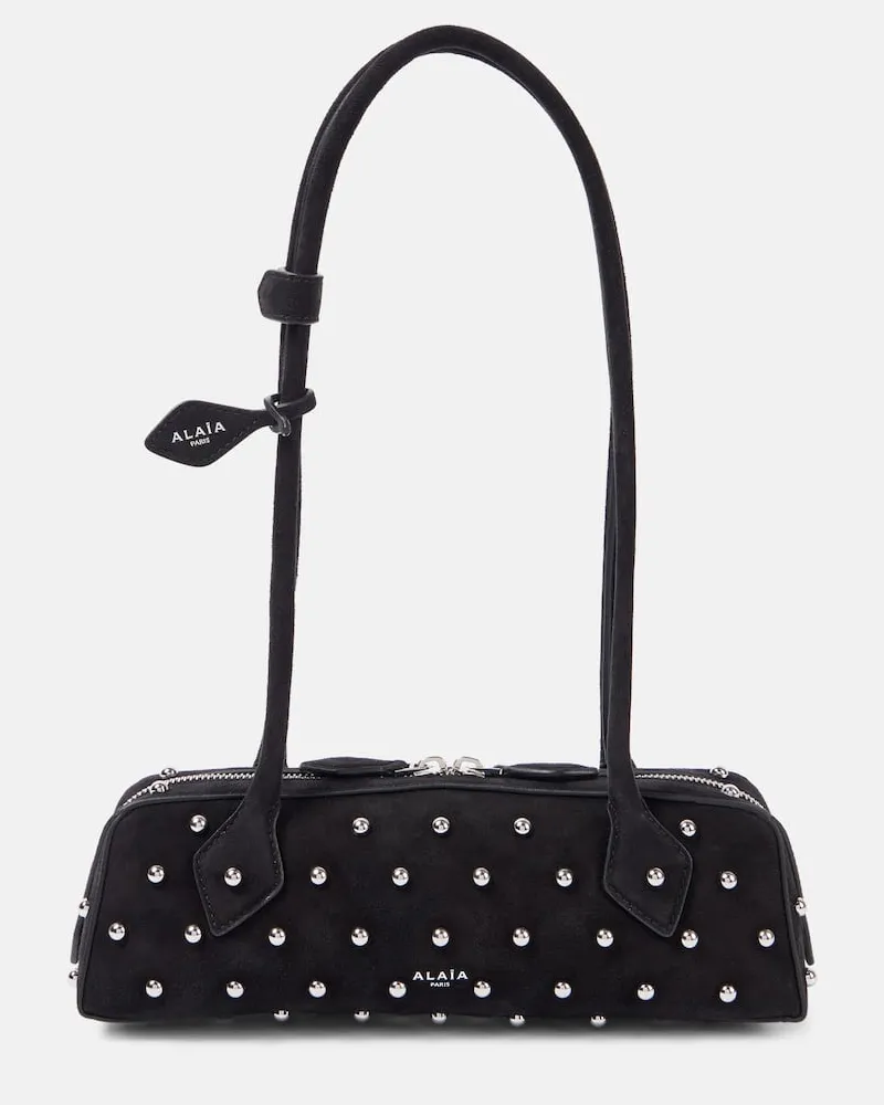 Alaïa Alaïa Verzierte Schultertasche Le Teckel Small Schwarz