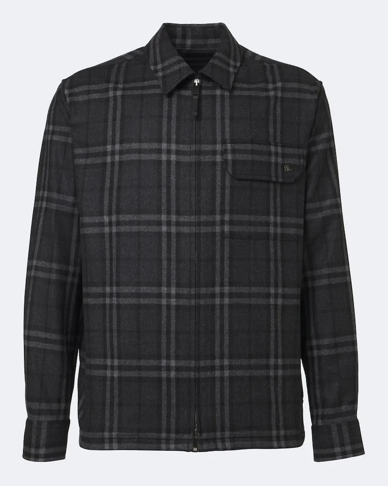 Burberry Jacke Burberry Check Grau