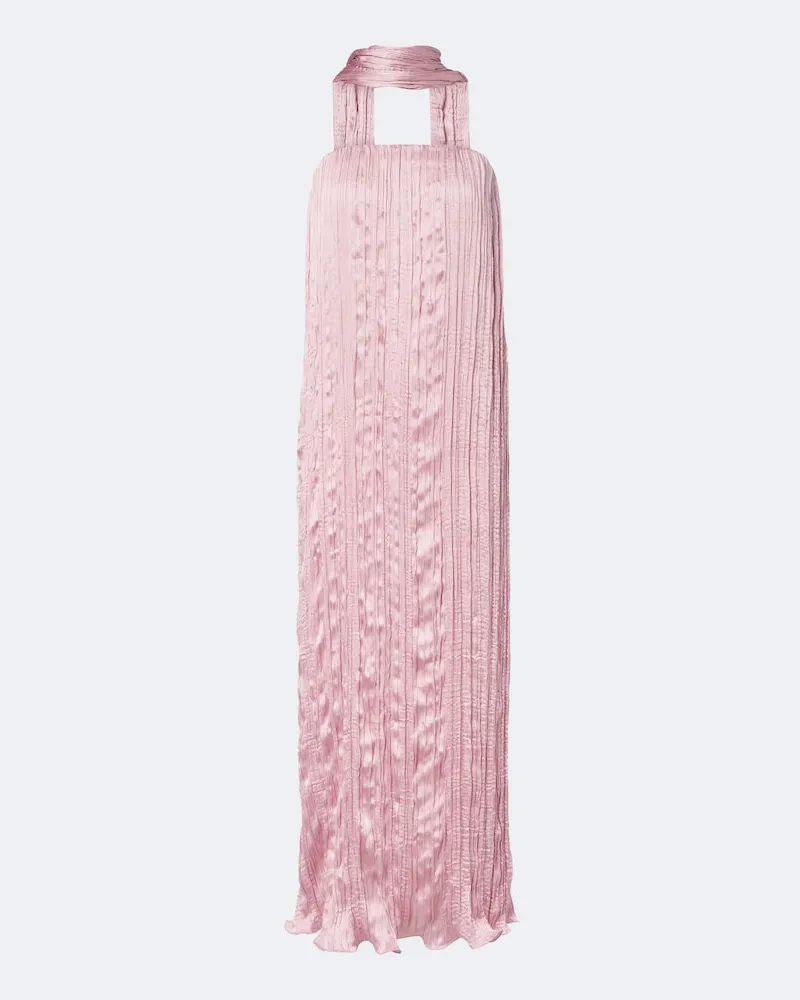 Posse Maxikleid Esme mit Schal-Detail Rosa