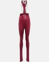 ATTICO Leggings Ruby Rot