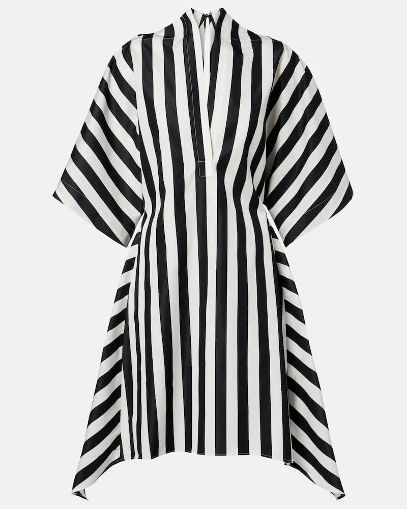 Jacquemus Tunika Moisson aus Baumwolle und Seide Weiß