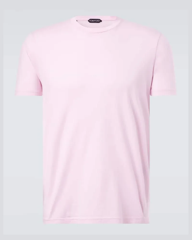Tom Ford T-Shirt aus Jersey Rosa