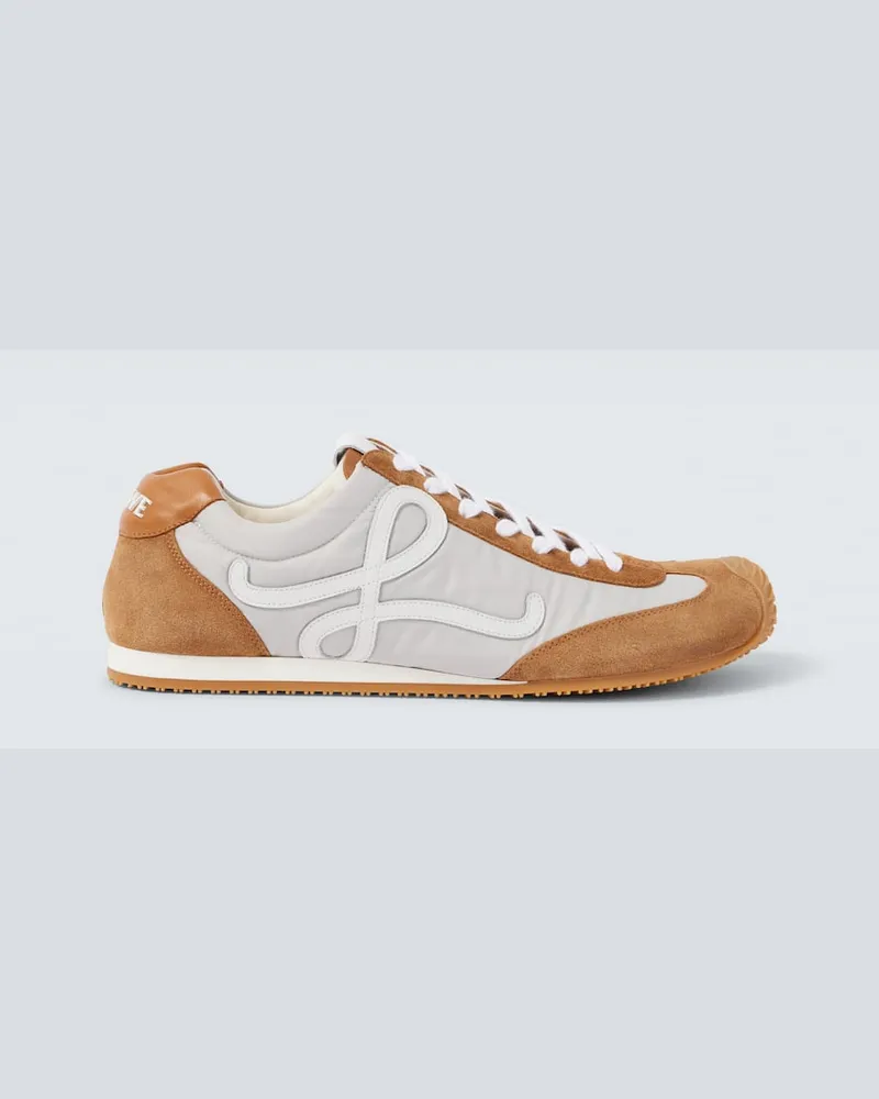 Loewe Sneakers Ballet Runner 2.0 mit Veloursleder Braun