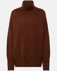 Lisa Yang Rollkragenpullover Heidi aus Kaschmir Braun