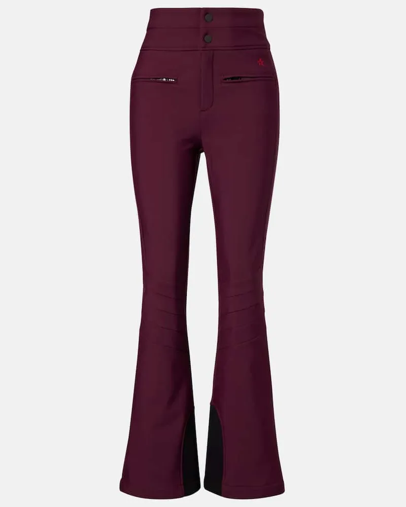 Perfect Moment High-Rise-Skihose Aurora Burgund