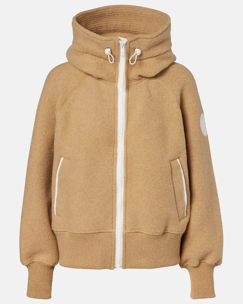 Canada Goose Bomberjacke Chilliwack aus Fleece Beige