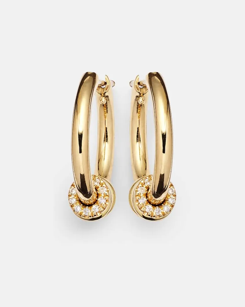 Spinelli Kilcollin Ohrringe Ara aus 18kt Gelbgold mit Diamanten Gold