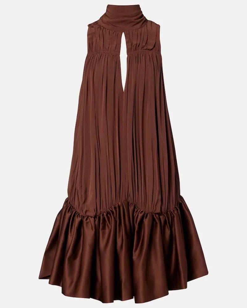 ROTATE Birger Christensen Minikleid Braun