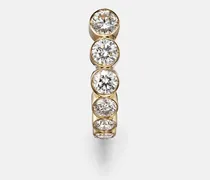 Einzelner Ohrring Boucle Ensemble aus 18kt Gelbgold mit Diamanten