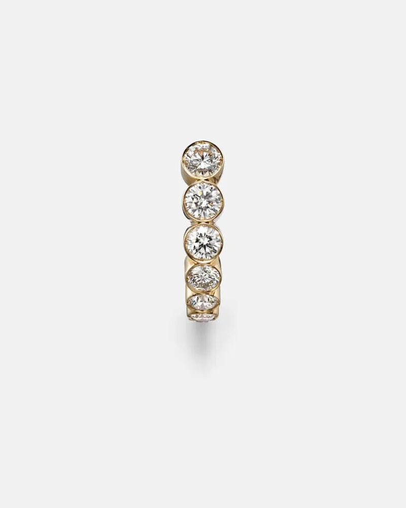 Sophie Bille Brahe Einzelner Ohrring Boucle Ensemble aus 18kt Gelbgold mit Diamanten Gold
