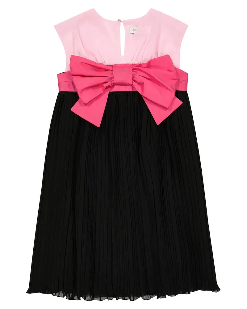 Monnalisa Verziertes Kleid Schwarz