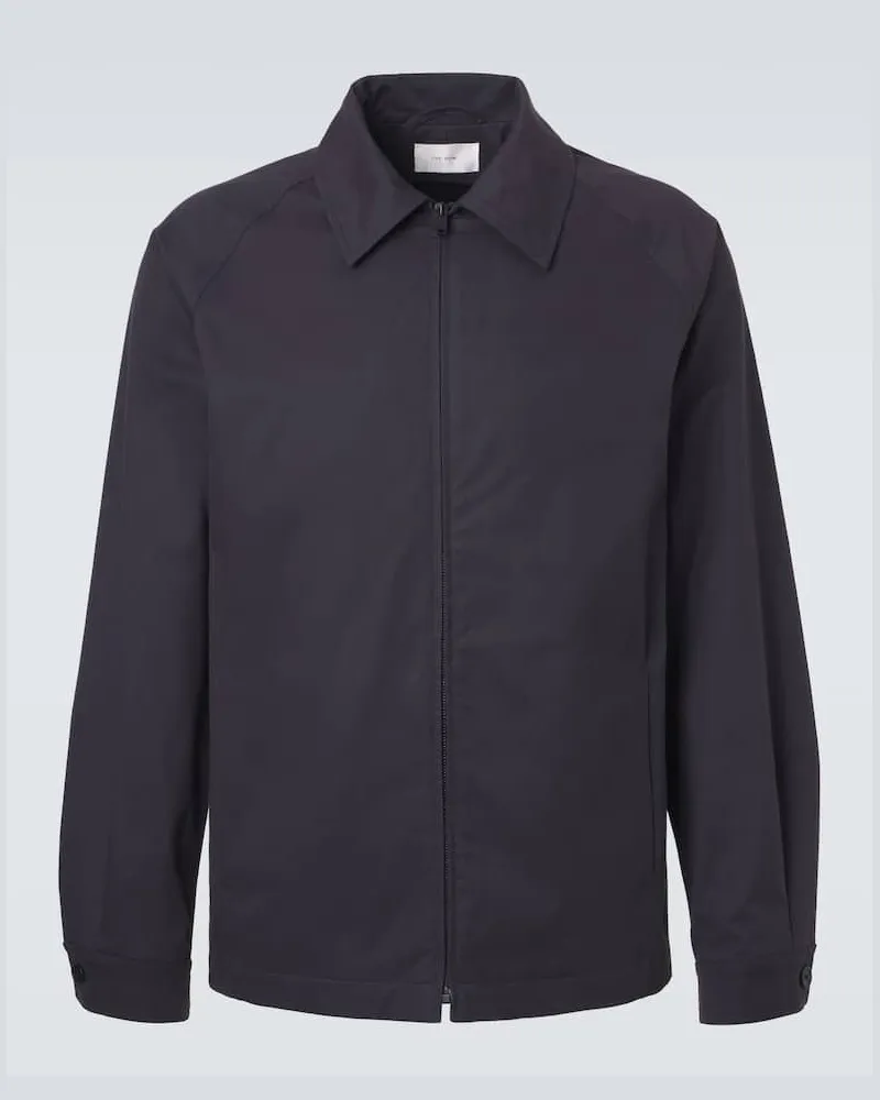 The Row Jacke Primo aus einem Baumwollgemisch Grau