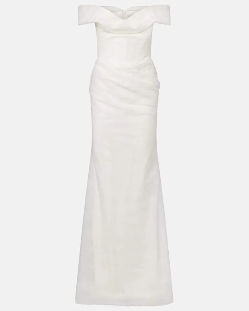 Vivienne Westwood Bridal Robe Nova Cora aus Spitze Weiß