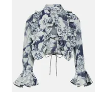 Bluse Heart aus Baumwolle
