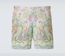 Bedruckte Badeshorts Bulldog