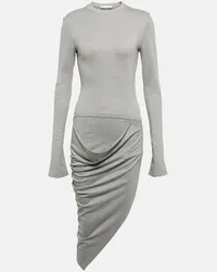 J.W.Anderson Midikleid aus Jersey Grau