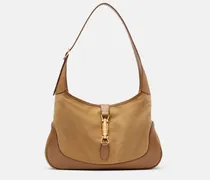 Schultertasche Gucci Jackie 1961 aus Veloursleder