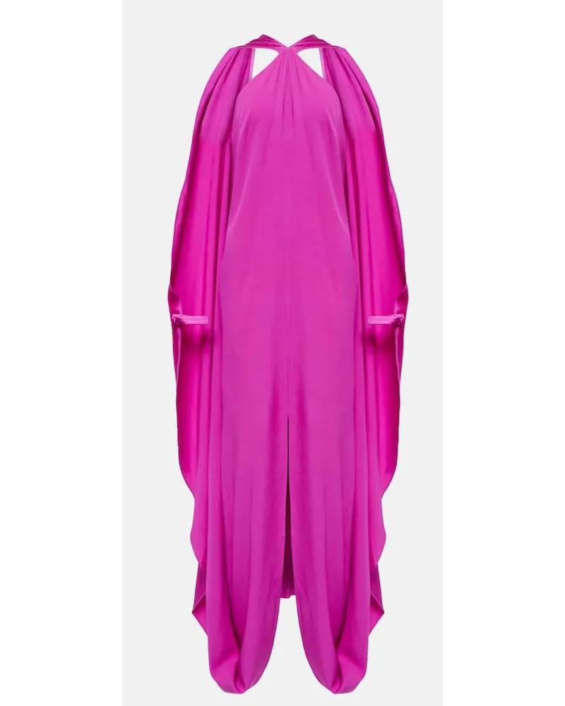 Taller Marmo Robe Murcielago aus Crepe Pink