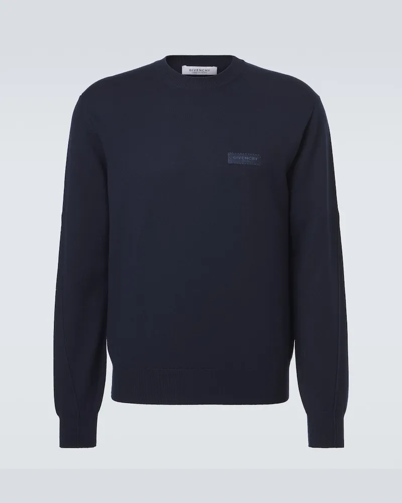 Givenchy Pullover aus Wolle Blau