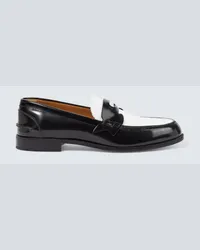 Christian Louboutin Loafers aus Leder Schwarz