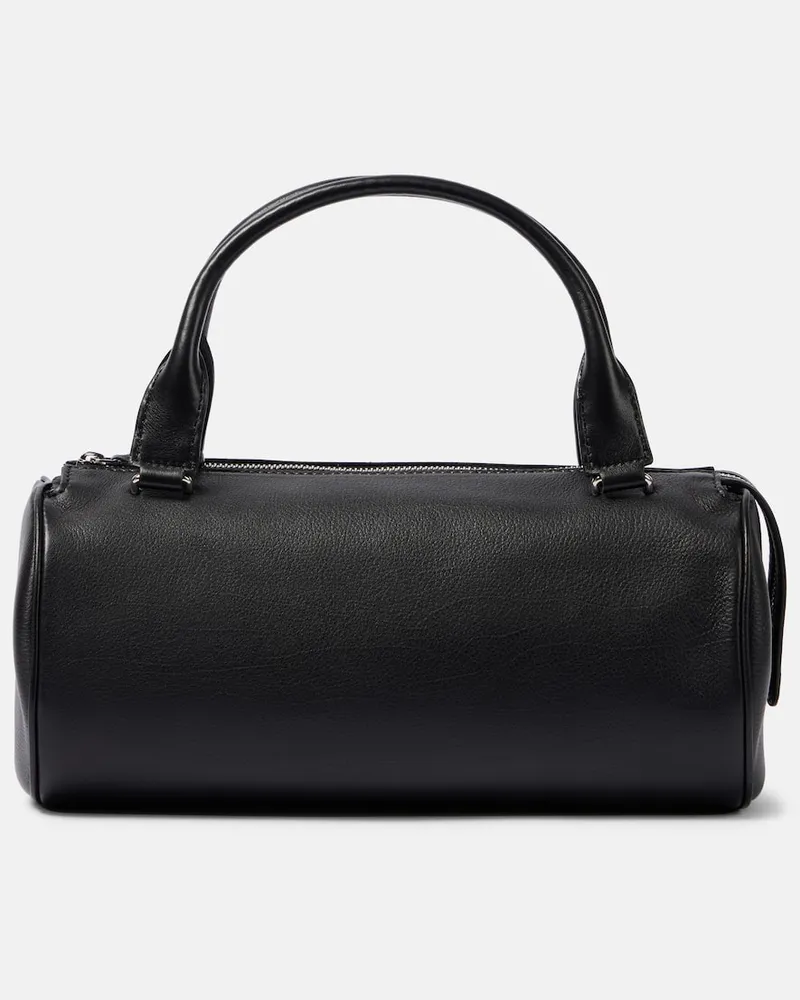 The Row Schultertasche Edith aus Leder Schwarz