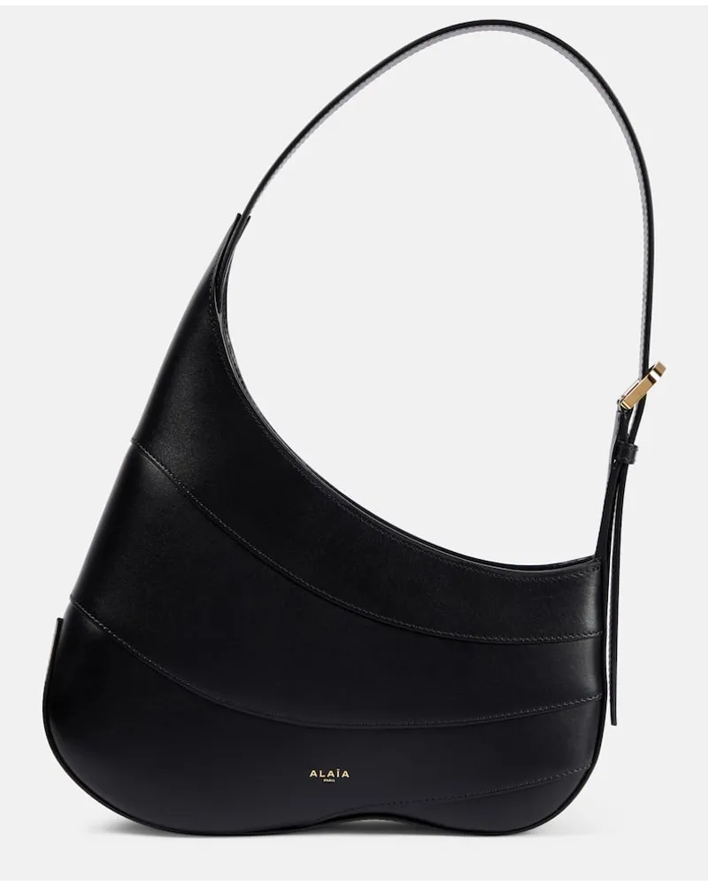 Alaïa Alaia Schultertasche aus Leder Schwarz