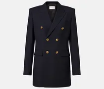 Blazer aus Woll-Gabardine