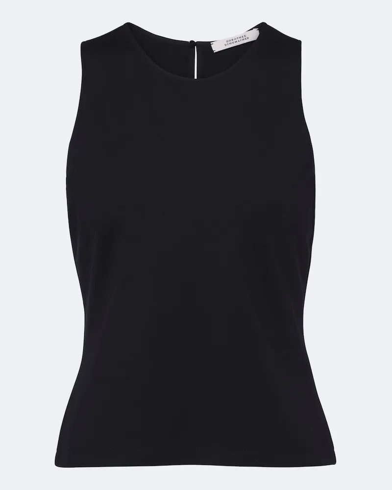 Dorothee Schumacher Tanktop Emotional Essence Schwarz