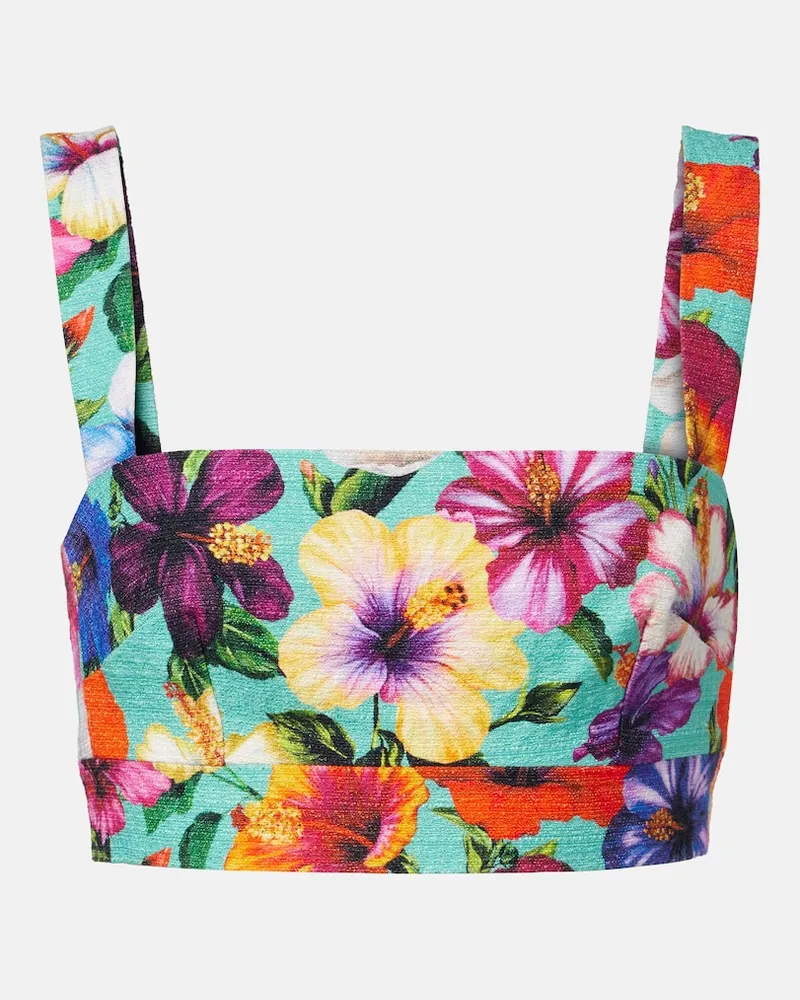 Dolce & Gabbana Cropped-Top Multicolor