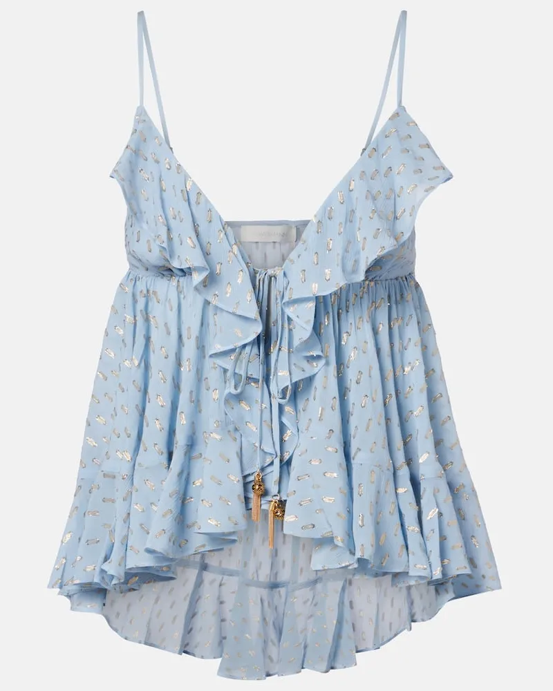 Zimmermann Top Daylight Blau
