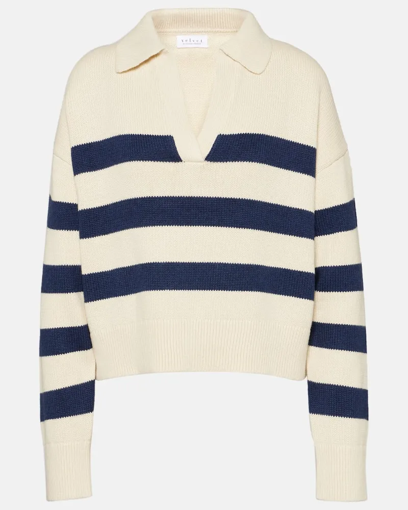 Velvet Pullover Lucie Beige