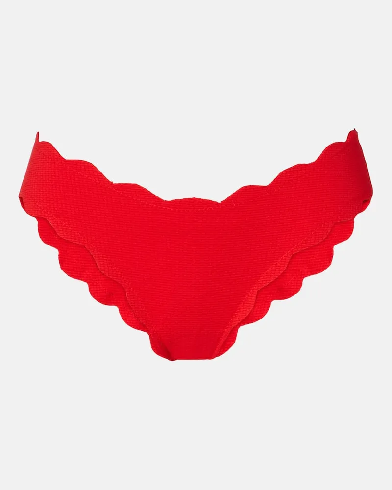 Marysia Bikini-Höschen High Antibes Rot