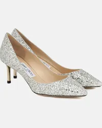 Jimmy Choo Pumps Romy 60 mit Glitter Metallic