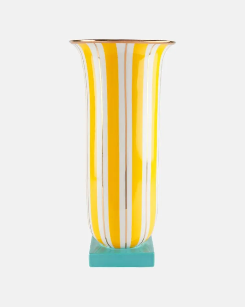 Jonathan Adler Vase Portofino Weiß