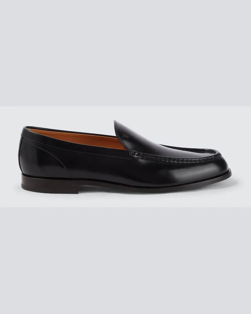 TOD'S Slip-Ons aus Leder Schwarz